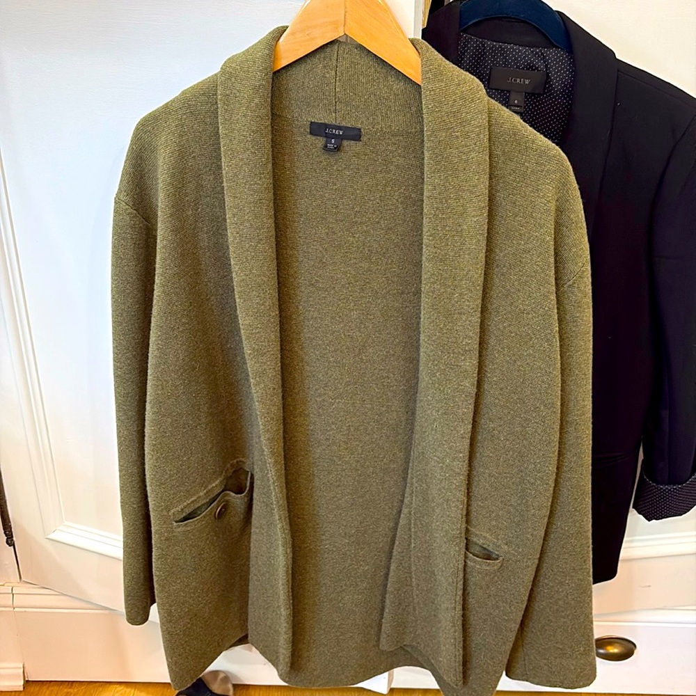 J.crew shawl collar cardigan